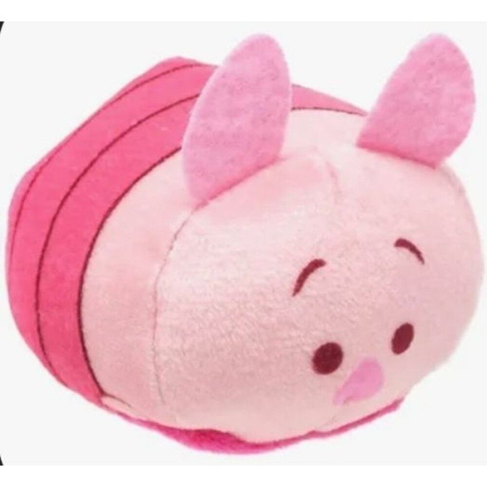 Disney Tsum Tsum Piglet Winnie the Pooh Mini 3.5" Plush Pink Toy Character Gift